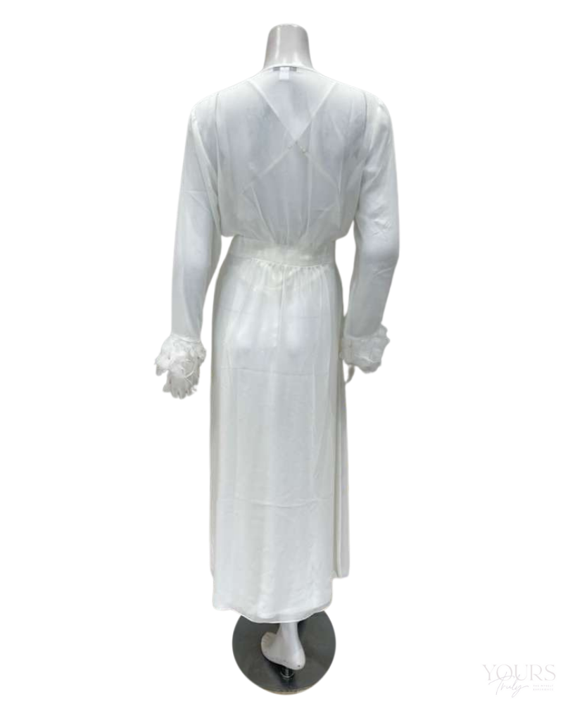 Rya Collection 1014 + 1015 Ivory Haven Gown & Robe Set Myselflingerie.com