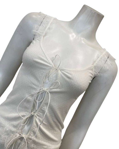 Oh! Zuza V15 Ivory Lace Cami & Shorts Set Myselflingerie.com
