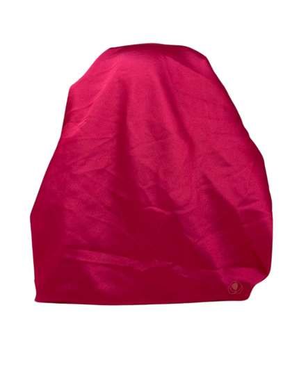 It's Younique OB-SOL-HP Solid Hot Pink Pre-Tied Open Back Bandanna with Velvet Grip Myselflingerie.com