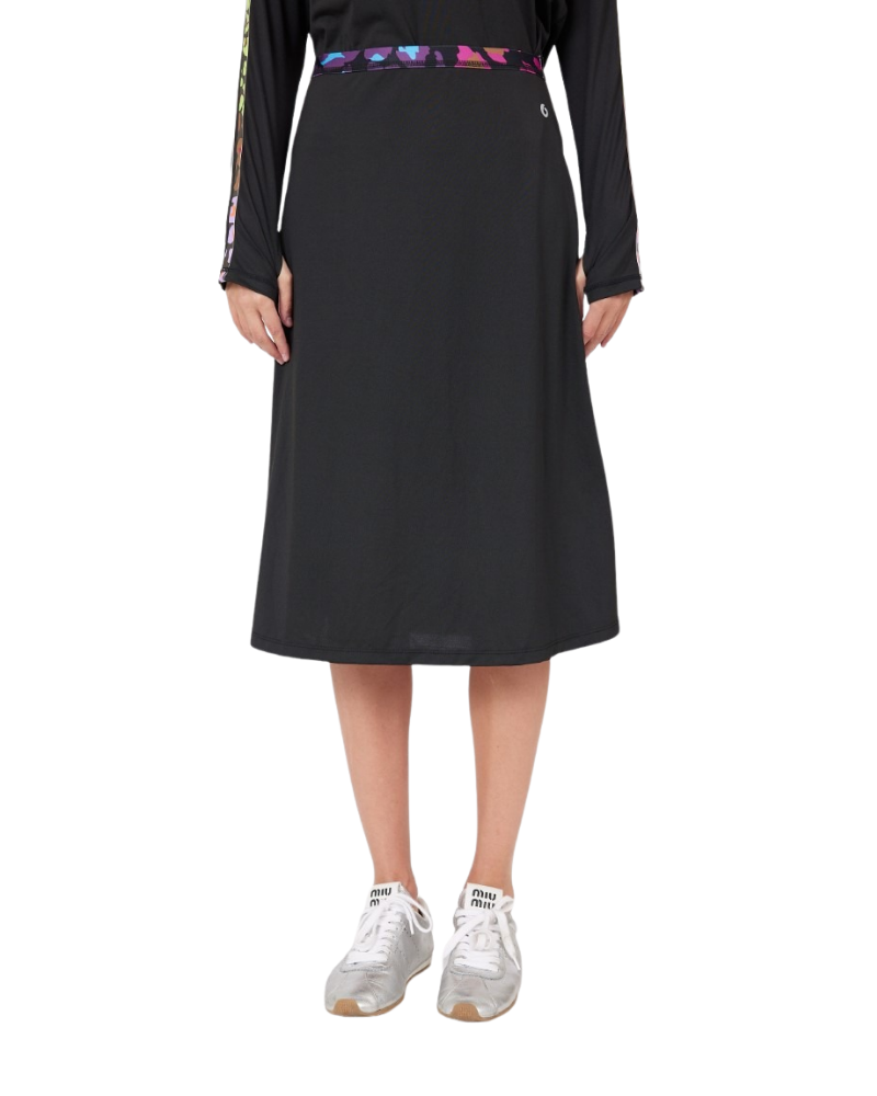 ORD TRS26W7049 + SRS26W7051 Patterened Active/Swim Hoodie and Skirt Set Myselflingerie.com