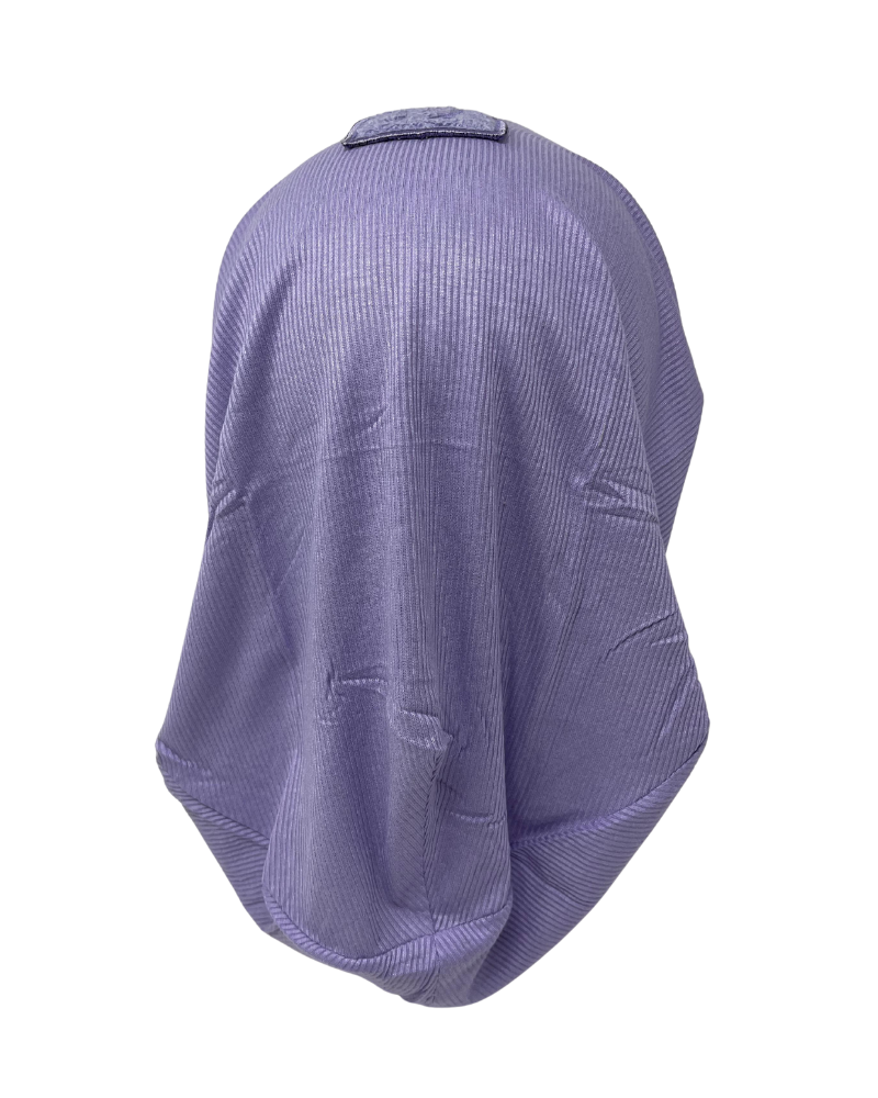 C. Bird CB103 Lilac Ribbed Bamboo Beanie Snood Myselflingerie.com