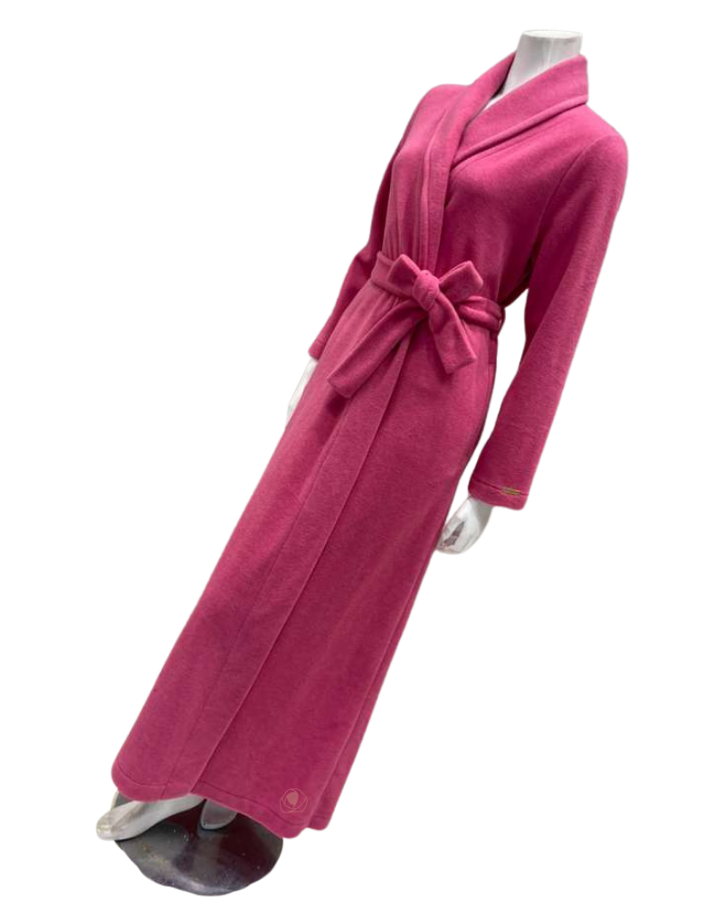Furstenberg Rosebud Fleece Morning Wrap Robe