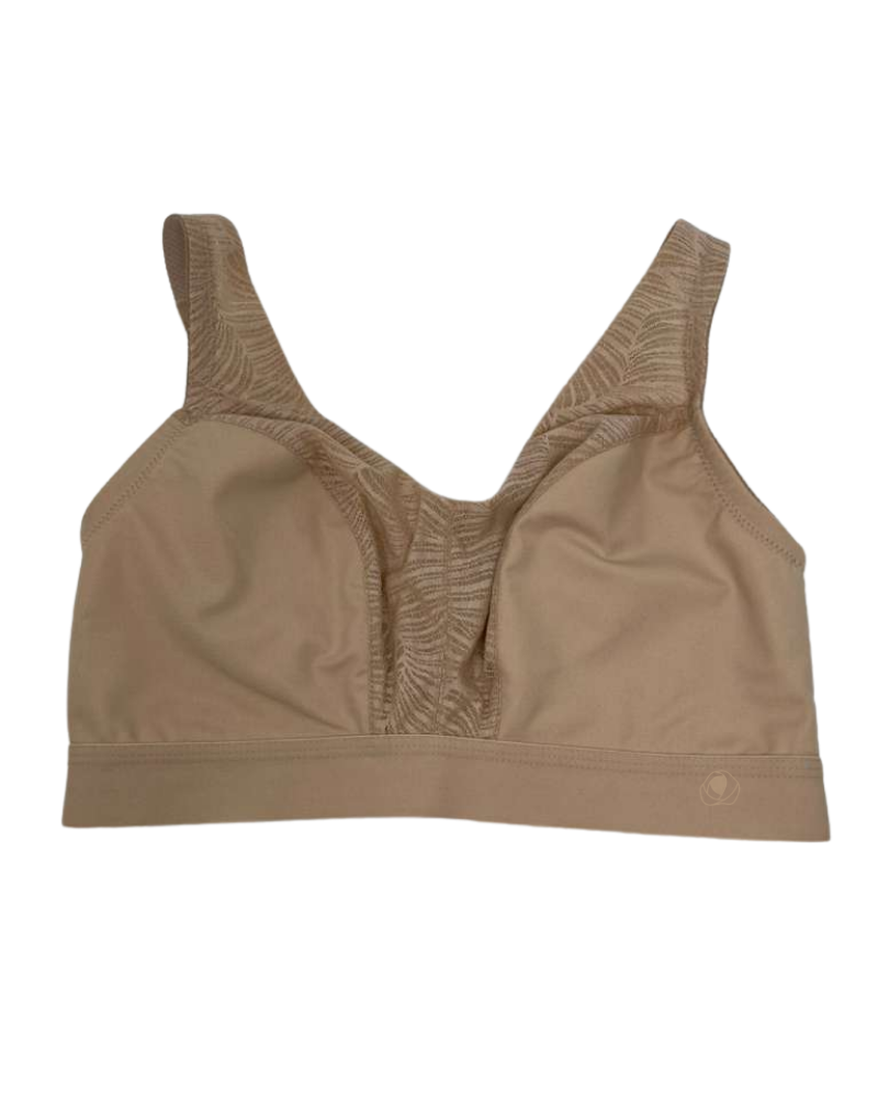 Va Bien 1400F Nude Wire Free Bralette Full Cups Myselflingerie.com