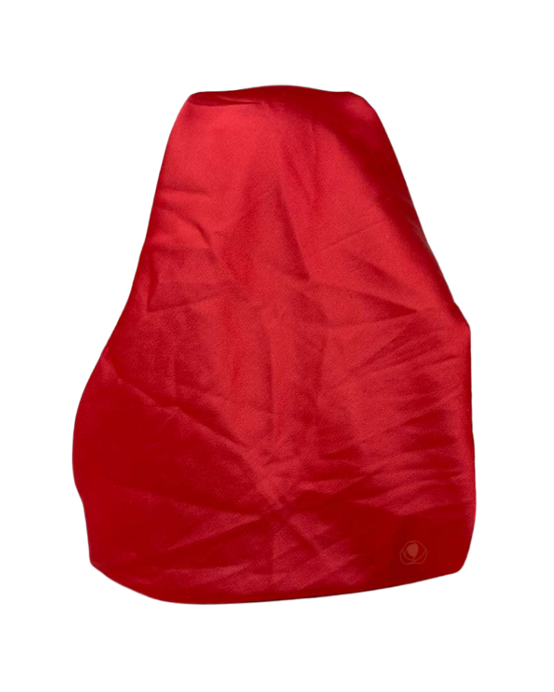 It's Younique OB-SOL-RD Solid Red Pre-Tied Open Back Bandanna with Velvet Grip Myselflingerie.com