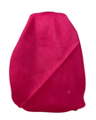 It's Younique Pink Herringbone Fringed Edge Pre-Tied Open Back Bandanna with Velvet Grip Myselflingerie.com
