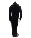 Seashells Black Textured Terry Hoodie & Solid Black Maxi Skirt Myselflingerie.com