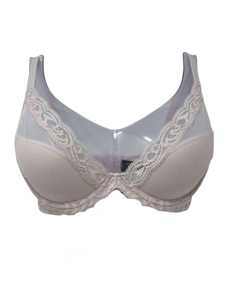 Natori 730023 Pink Sky Feathers Molded Underwire Bra Myselflingerie.com