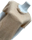 Jackie O'Loungewear SLBST-BG Golden Beige Heather Shorts Pajamas Set Myselflingerie.com