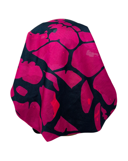 It's Younique PP-PAT-RAS Raspberry Patches Pre-Tied Bandanna with Velvet Grip Myselflingerie.com