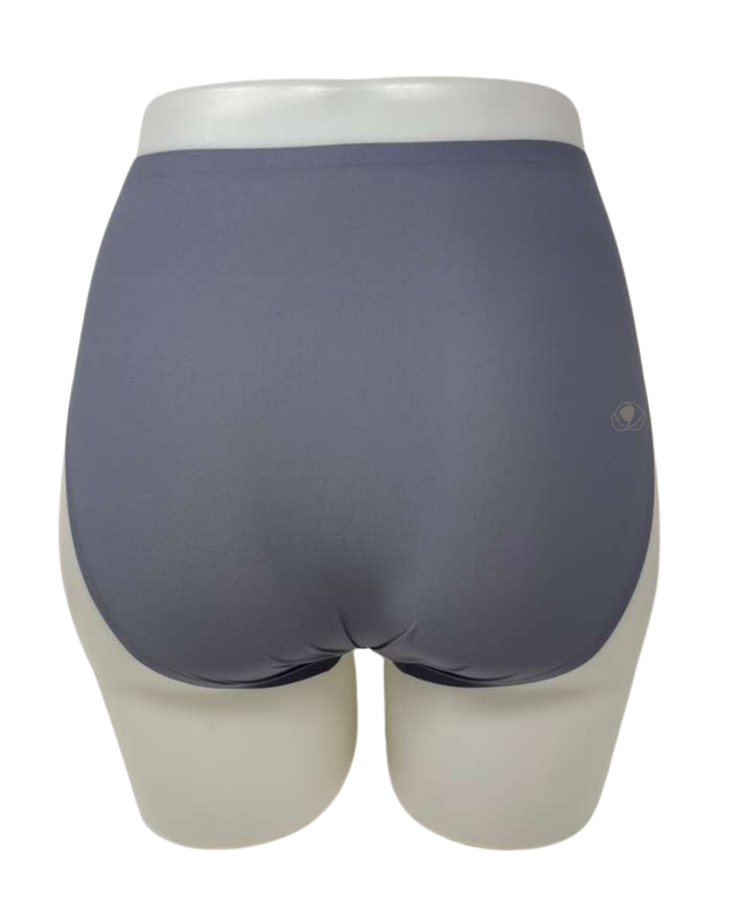 Chantelle 106C7 Smoke Grey Soft Stretch One Size Hi Cut Brief Myselflingerie.com