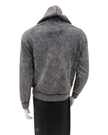 The Star Story Black Chambray Neon Flower Cotton Teen Hoodie