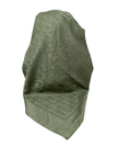 It's Younique OB-DIO-GN Green Designer Inspired Pre-Tied Open Back Bandanna with Velvet Grip Myselflingerie.com