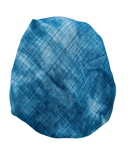 It's Younique PP-SHIM-OMLB Light Blue Ombre Shimmer Pre-Tied Bandanna with Velvet Grip Myselflingerie.com