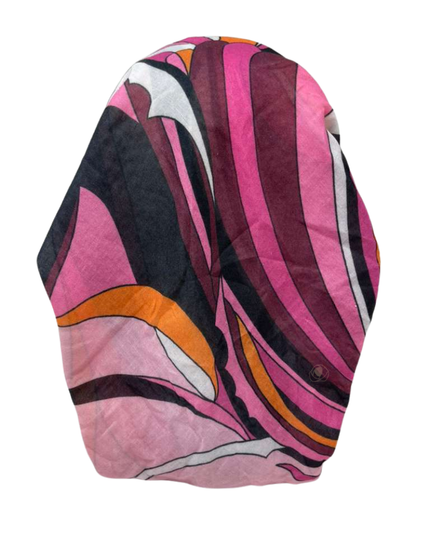 Tal New York Pucci Swirl Open Back Pre-Tied Bandanna with Velvet Grip Myselflingerie.com
