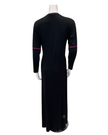 Pen-ky 11977MU Black Multi X Stitch Print Modal Nursing Nightgown Myselflingerie.com