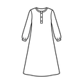 Button Down Nightgown