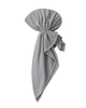 Heather Grey Terry Adjustable Pre-Tied Bandanna