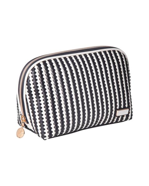 Stephanie Johnson Marbella Marine Blue Lola Makeup Bag Myselflingerie.com