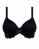 Chantelle Black Rive Gauche Full Coverage Molded Underwire Bra