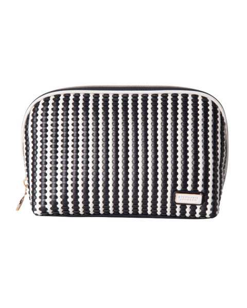 Stephanie Johnson Marbella Marine Blue Lola Makeup Bag Myselflingerie.com