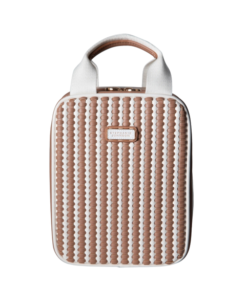 Stephanie Johnson Marbella Mocha Sasha Travel Toiletry Bag Myselflingerie.com