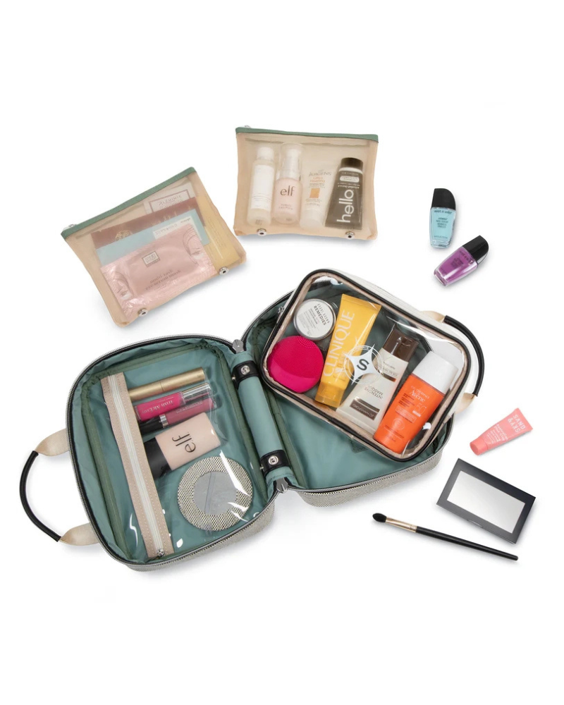 Stephanie Johnson Tropea Onyx ML Traveler Cosmetic Case Myselflingerie.com
