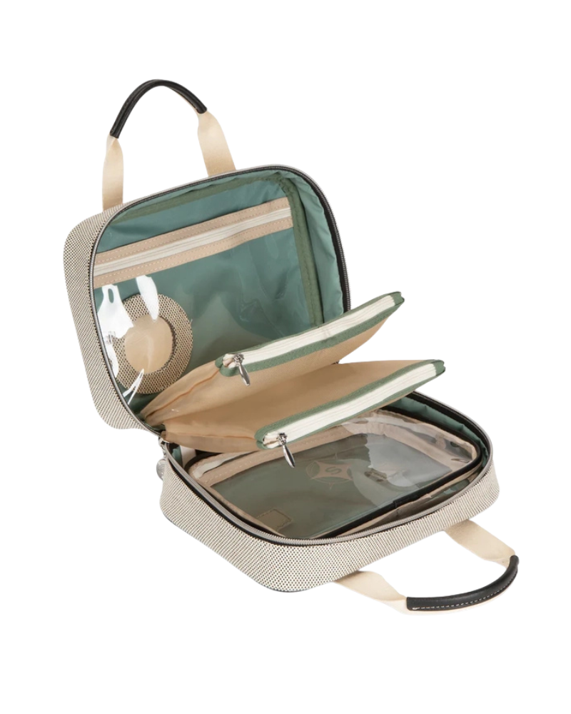 Stephanie Johnson Tropea Onyx ML Traveler Cosmetic Case Myselflingerie.com