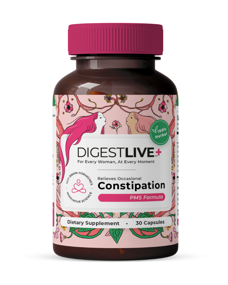 Digestlive 30 Capsules Constipation + PMS Formula