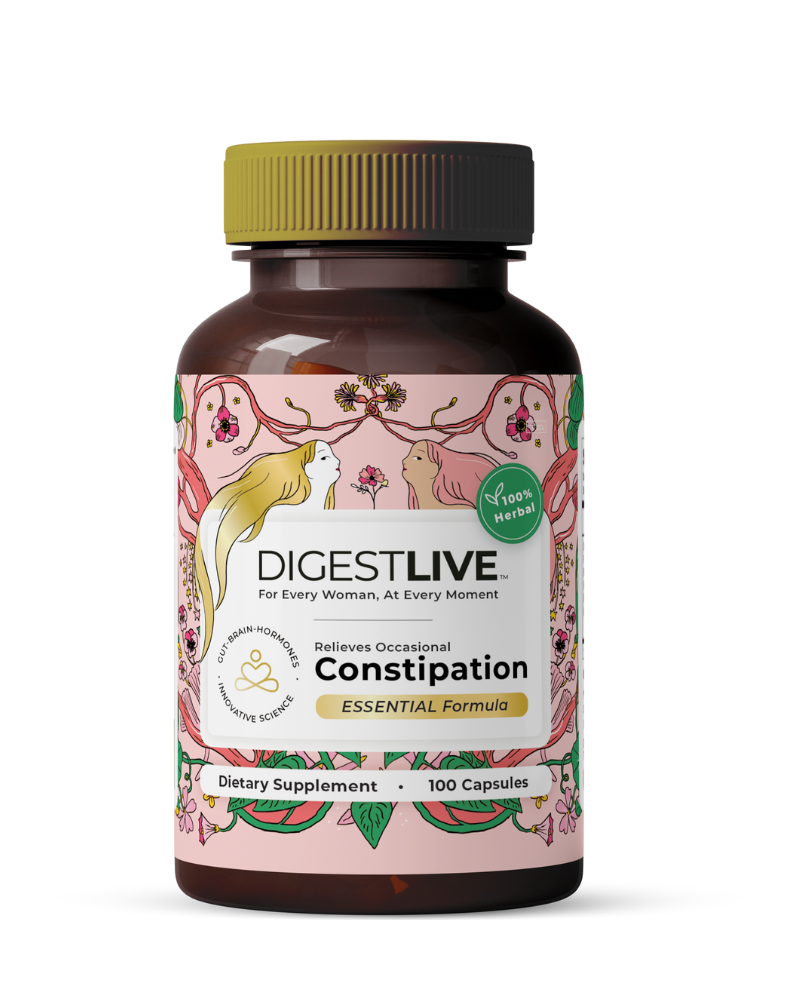 Digestlive 100 Capsules Pink Bottle Constipation Essential Formula