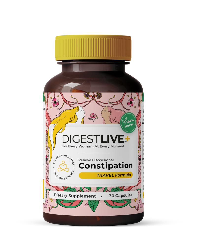 Digestlive 30 Capsules Constipation + Travel Formula
