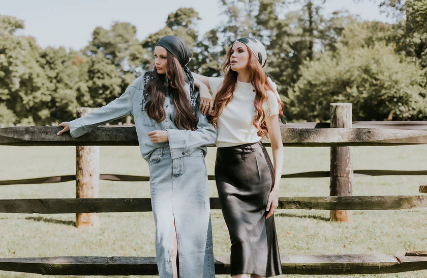 Tie Ur Knot Fall Floral Triangle with Full Non Slip Grip Myselflingerie.com