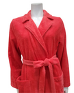 3887103 Coral Plush Long Terry Wrap Bath Robe