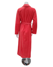 3887103 Coral Plush Long Terry Wrap Bath Robe