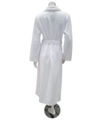 3887103 White Plush Long Terry Wrap Bath Robe