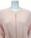 Iora Lingerie 100% Cotton Soft Pink Zippered Robe