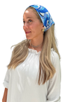 Scarf Bar Inspired Azure Motion Bandana Scarf Myselflingerie.com