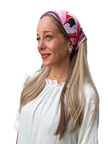 Scarf Bar Inspired Flame Ribbon Bandana Scarf Myselflingerie.com