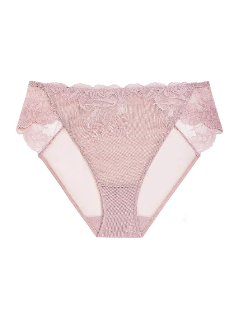 Wacoal 841384 Woodrose Vivid Attraction Hi Cut Brief Myselflingerie.com
