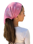 Scarf Bar Paisley Mauve Bandana Scarf Myselflingerie.com