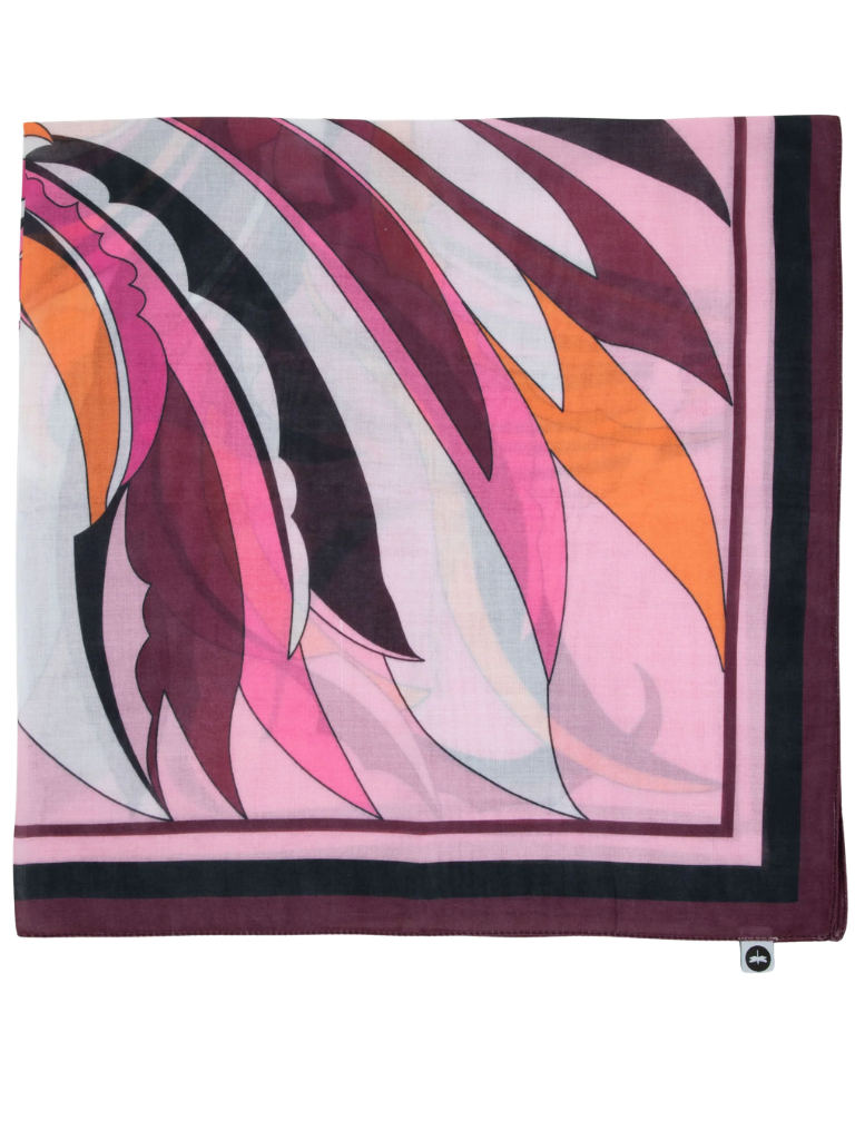 Tal New York Pucci Swirl Bandana Scarf