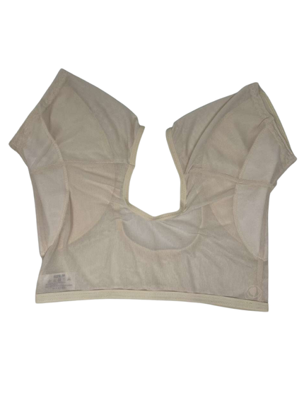 NinetoFive SWVEST Beige Sweat Shields Vest Myselflingerie.com