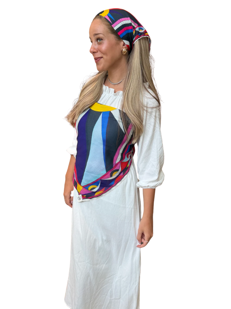Scarf Bar Inspired Viva Sunset Bandana Scarf Myselflingerie.com