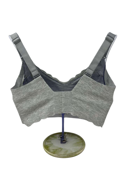 NinetoFive MNURS Grey Modal Wire Free Nursing Bra Myselflingerie.com