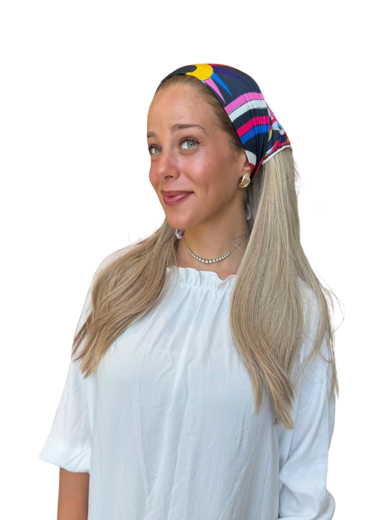 Scarf Bar Inspired Viva Sunset Bandana Scarf Myselflingerie.com