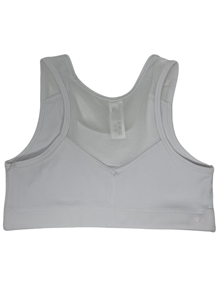 NinetoFive TB121 White Beginner's Wire Free Bra Myselflingerie.com