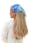 Scarf Bar Inspired Azure Motion Bandana Scarf Myselflingerie.com