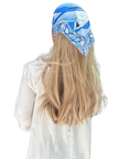 Scarf Bar Inspired Azure Motion Bandana Scarf Myselflingerie.com