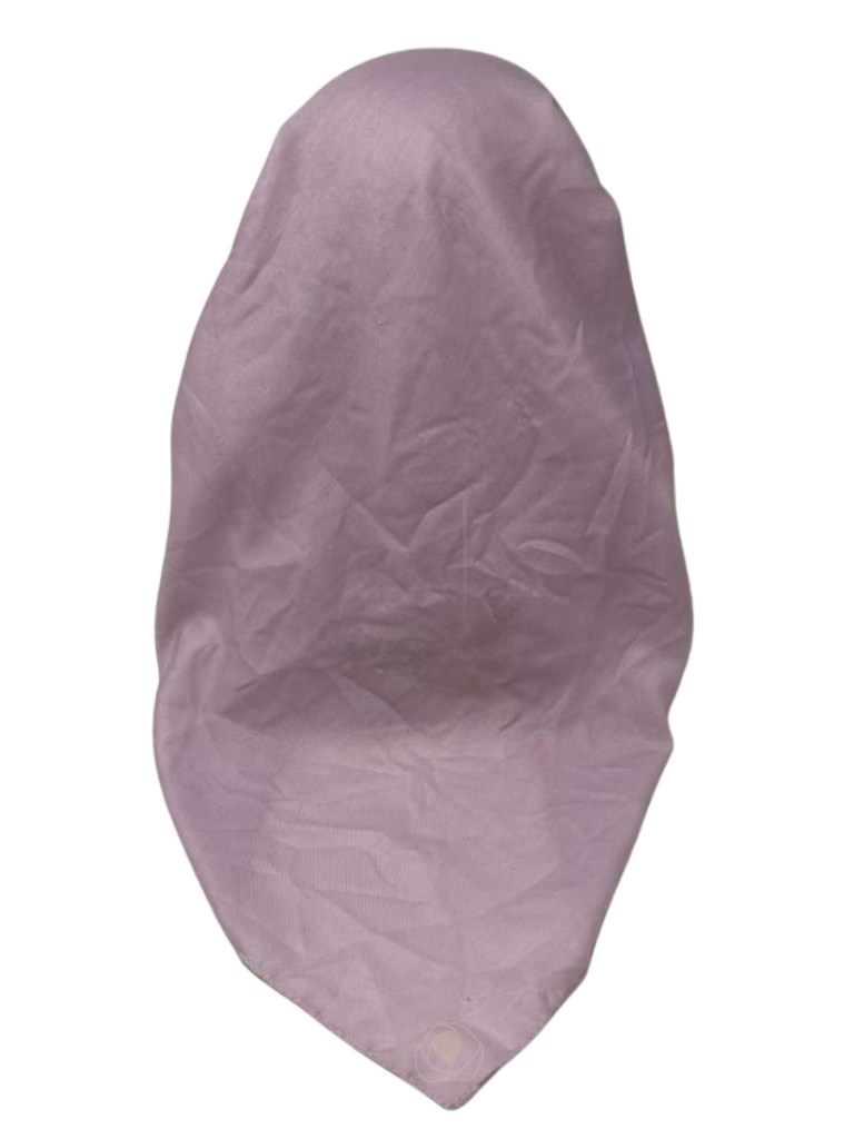 It's Younique OB-SOL-LIL Solid Lilac Pre-Tied Open Back Bandanna with Velvet Grip Myselflingerie.com