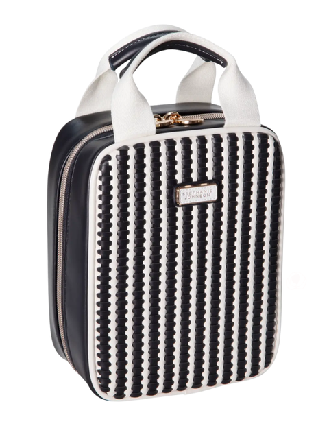 Stephanie Johnson Marbella Marine Blue Sasha Travel Toiletry Bag Myselflingerie.com