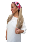 Scarf Bar Inspired Flame Ribbon Bandana Scarf Myselflingerie.com